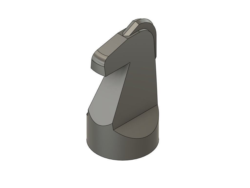 Minimal Chess Set No2 3D print model_4