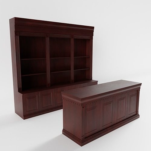 Victorian Shop Furniture 3D Model Collection