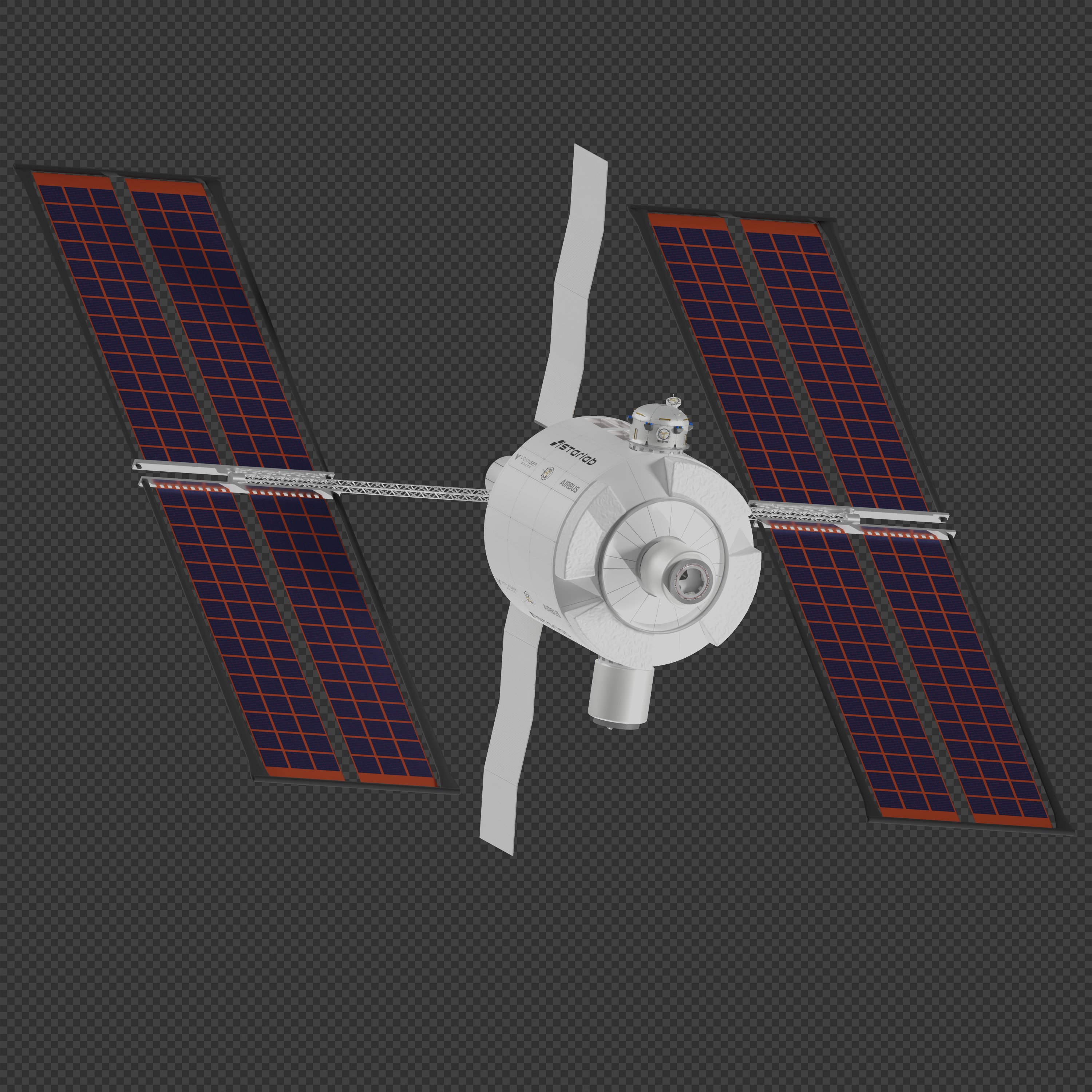 Nanoracks Starlab 3D model_2