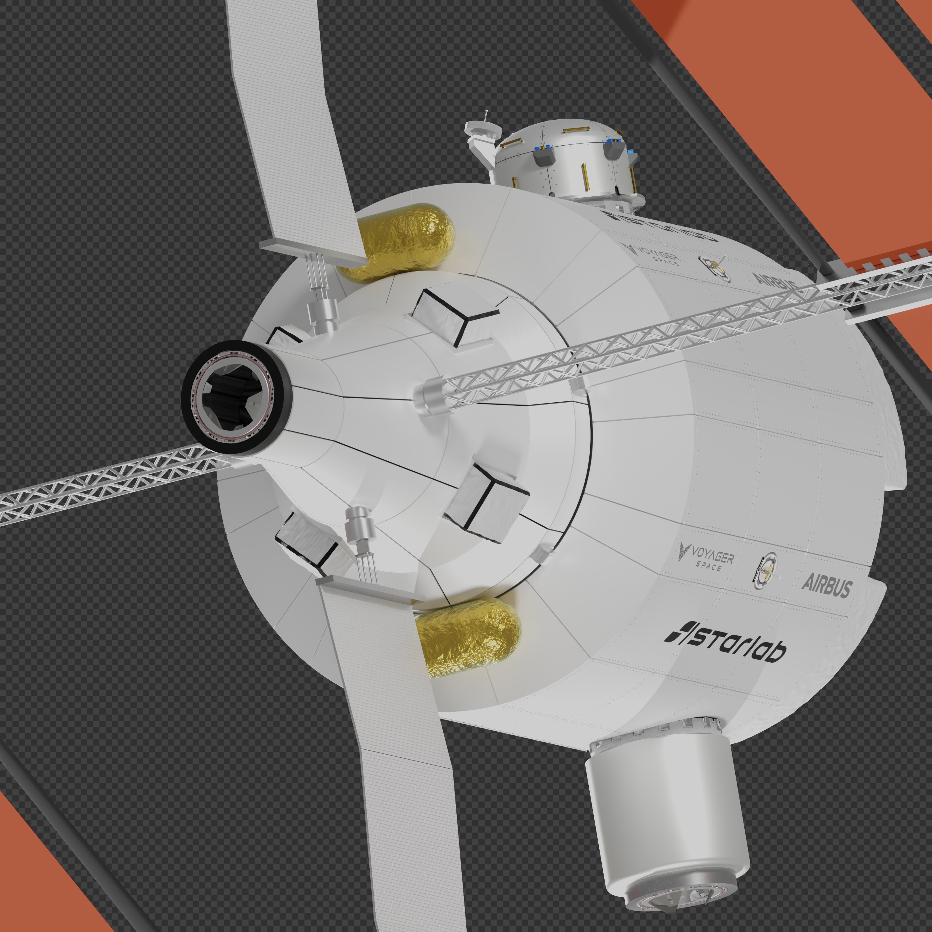 Nanoracks Starlab 3D model_4