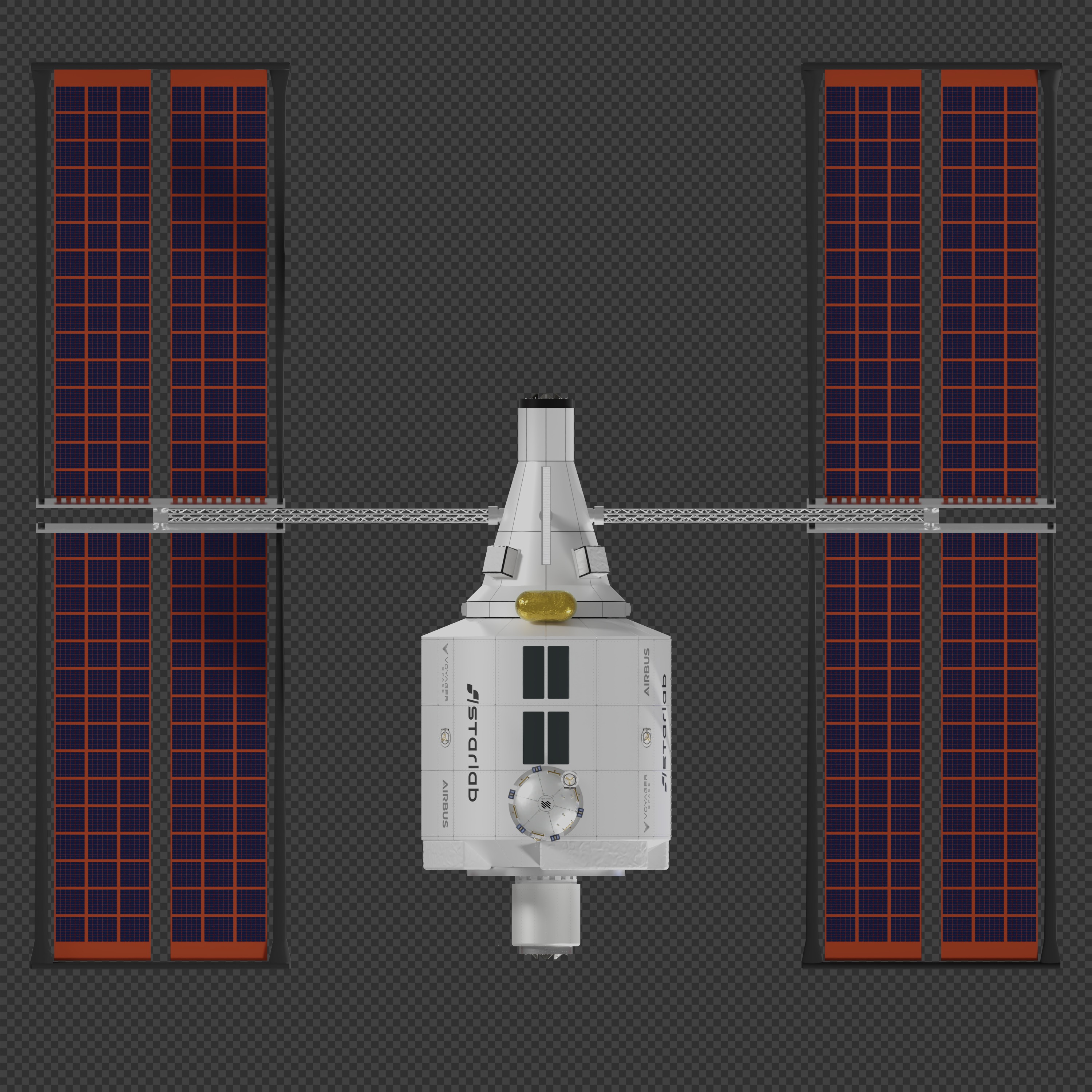 Nanoracks Starlab 3D model_6