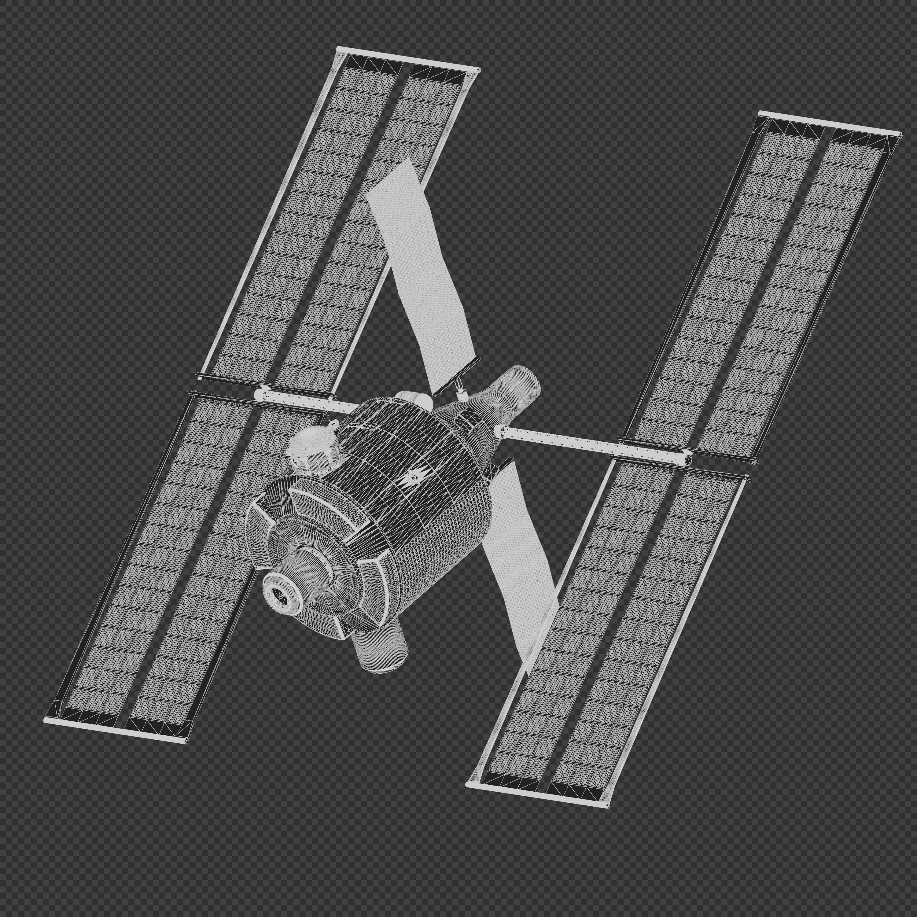 Nanoracks Starlab 3D model_10