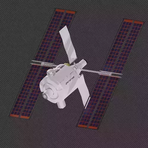 Nanoracks Starlab 3D model Nanoracks Starlab 3D model