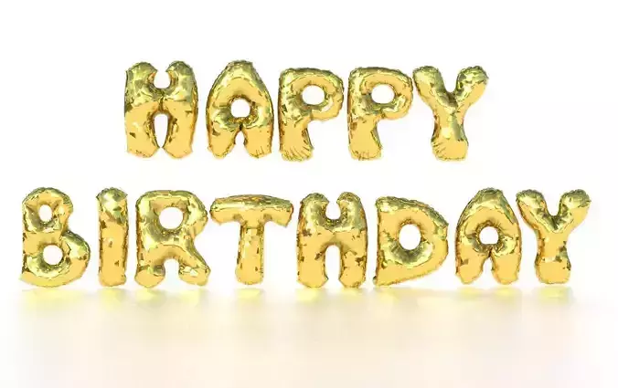 HAPPY BIRTHDAY BALLOONS