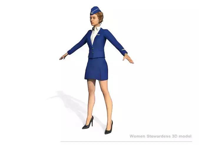 Woman Stewardess 