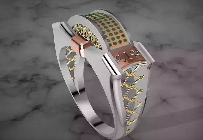 Anello gentleman  3D print model