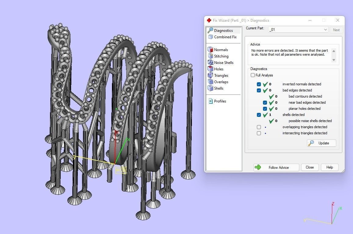 Snake Ring with Gemstones Free 3D print model_4