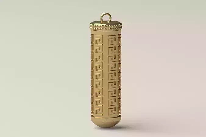 Holder Capsule Pendant P 013 3D print model