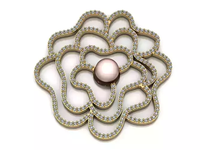 Pendant P 014 3D print model Pendant P 014 3D print model