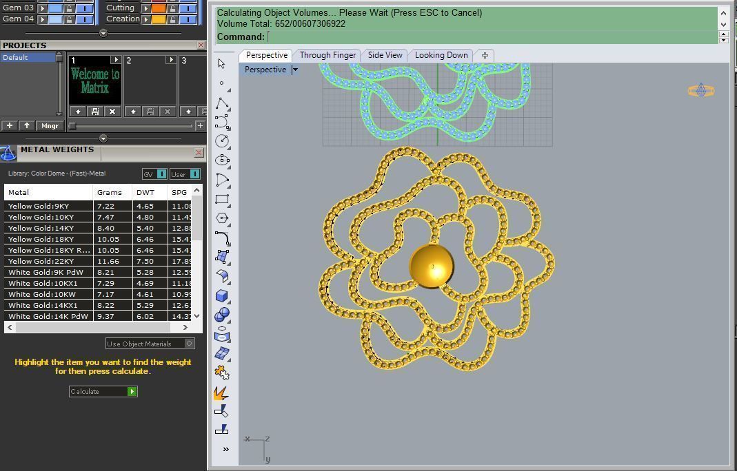 Pendant P 014 3D print model_3