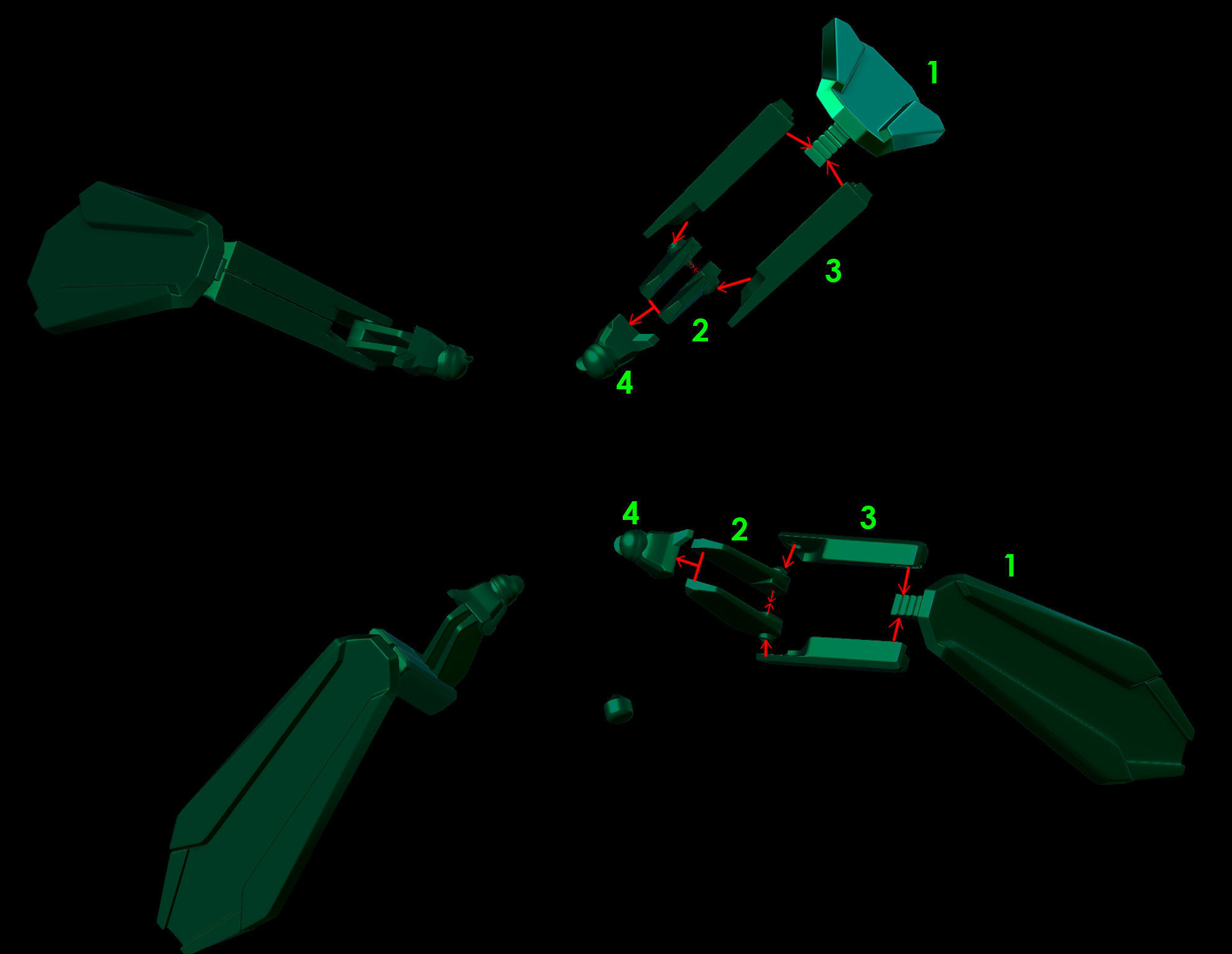 Command and Conquer pack 3 in 1 3D print model_26