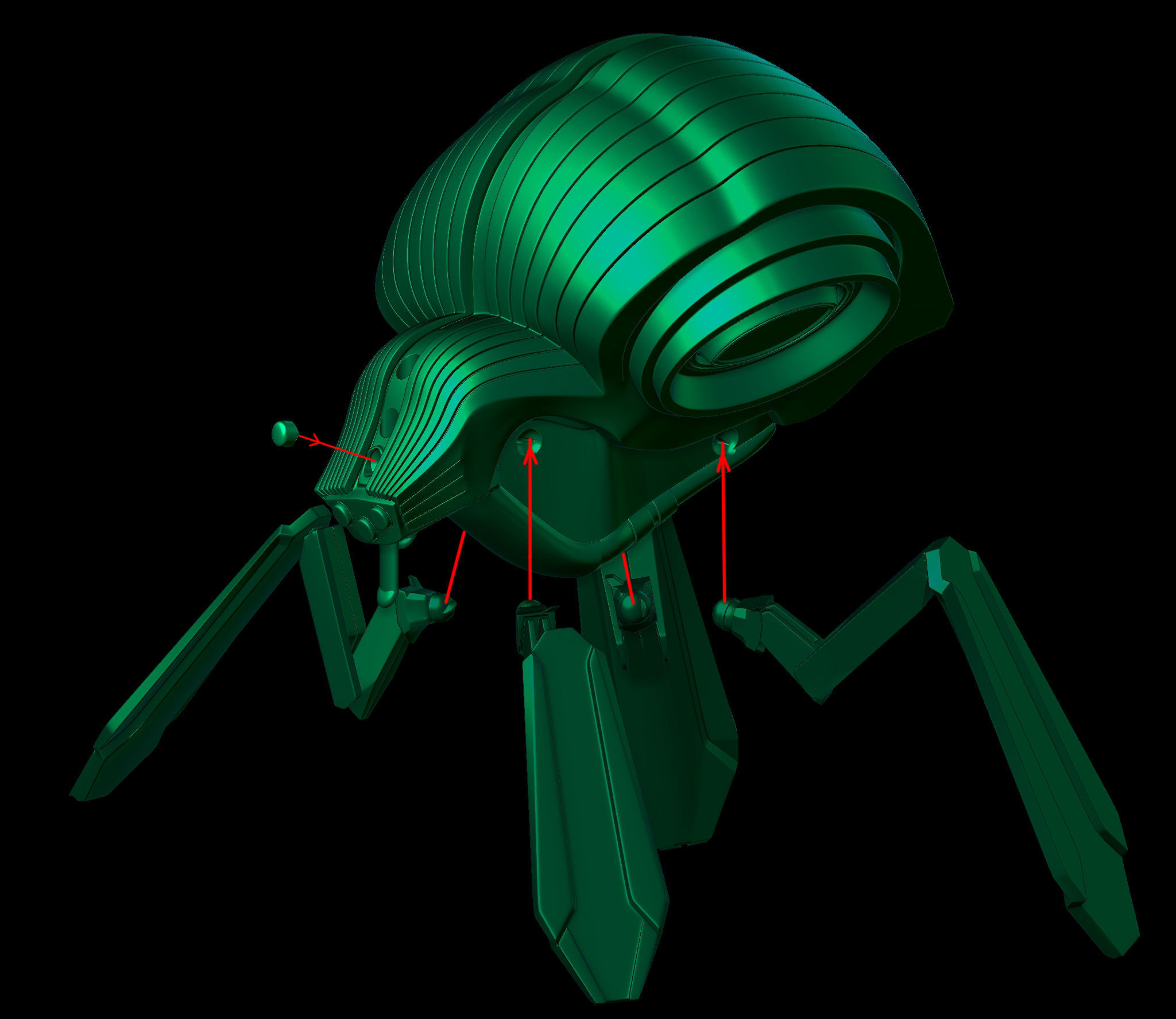 Command and Conquer pack 3 in 1 3D print model_25