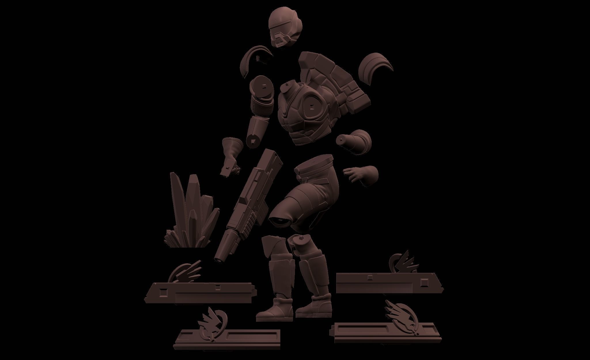 Command and Conquer pack 3 in 1 3D print model_17