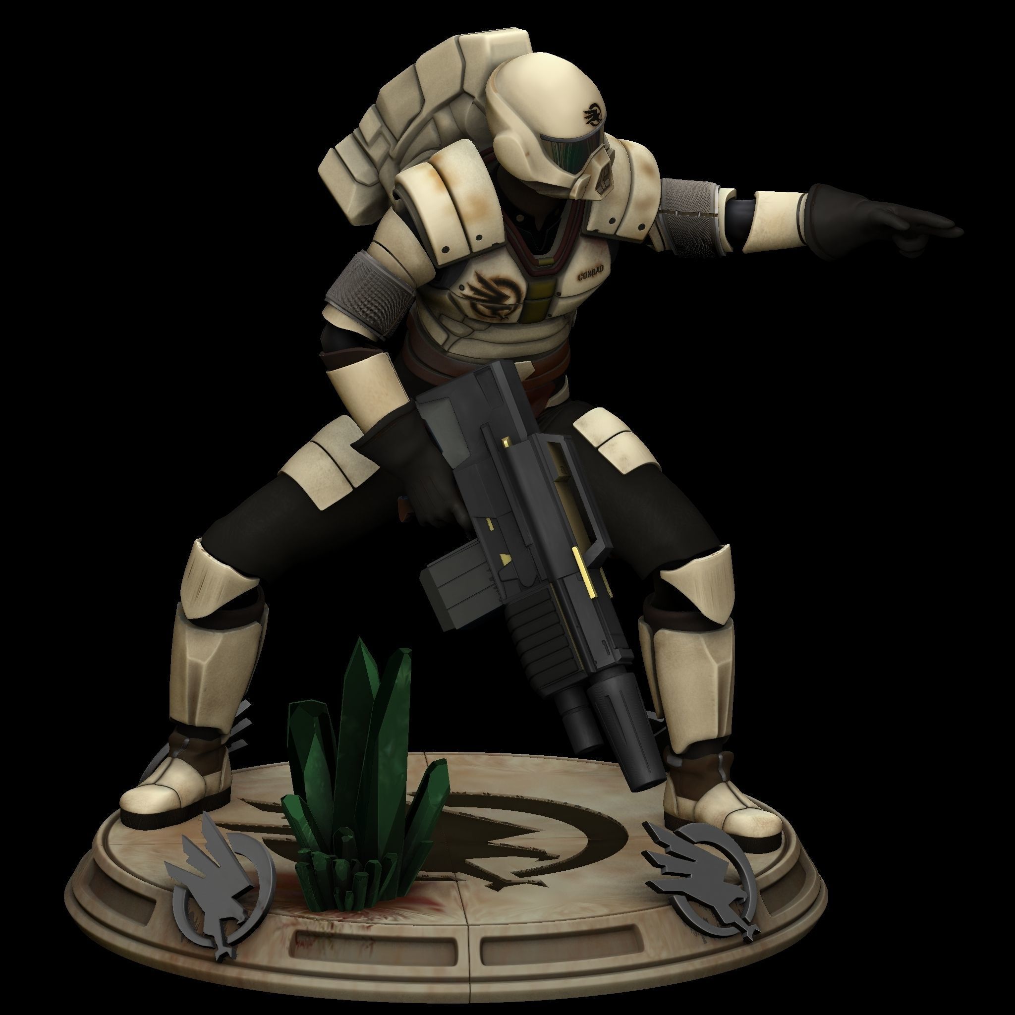 Command and Conquer pack 3 in 1 3D print model_8