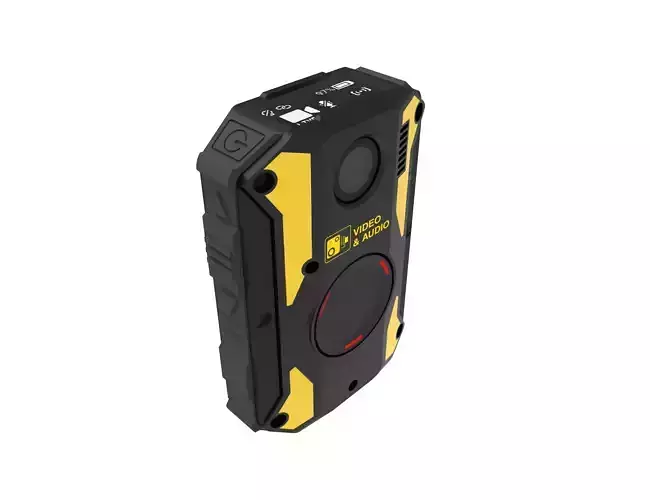 AXON Body 3 ボディカメラ（模型） Axon Body 3 Body Camera with Magnet Mount 3D Model $39