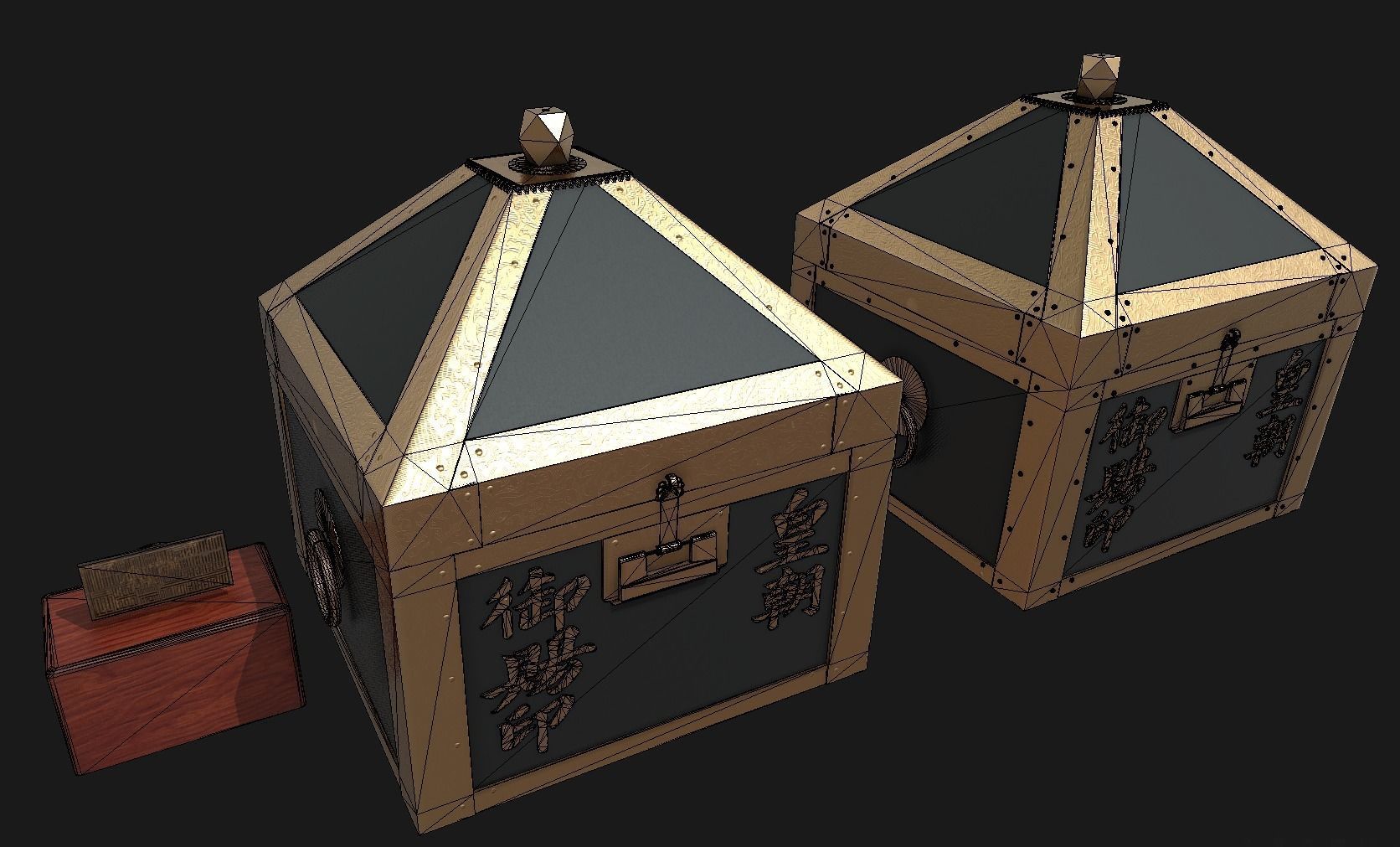 Dodok-in Captain Seal Low-poly 3D model_13