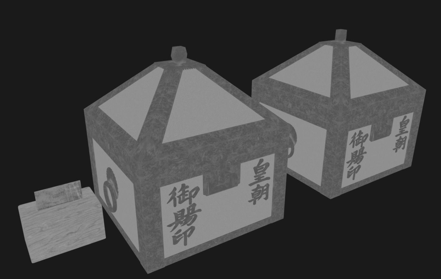 Dodok-in Captain Seal Low-poly 3D model_7