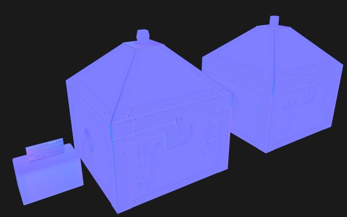 Dodok-in Captain Seal Low-poly 3D model_8