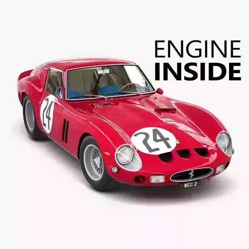Ferrari 250 GTO - 4293GT - Complete 3D model