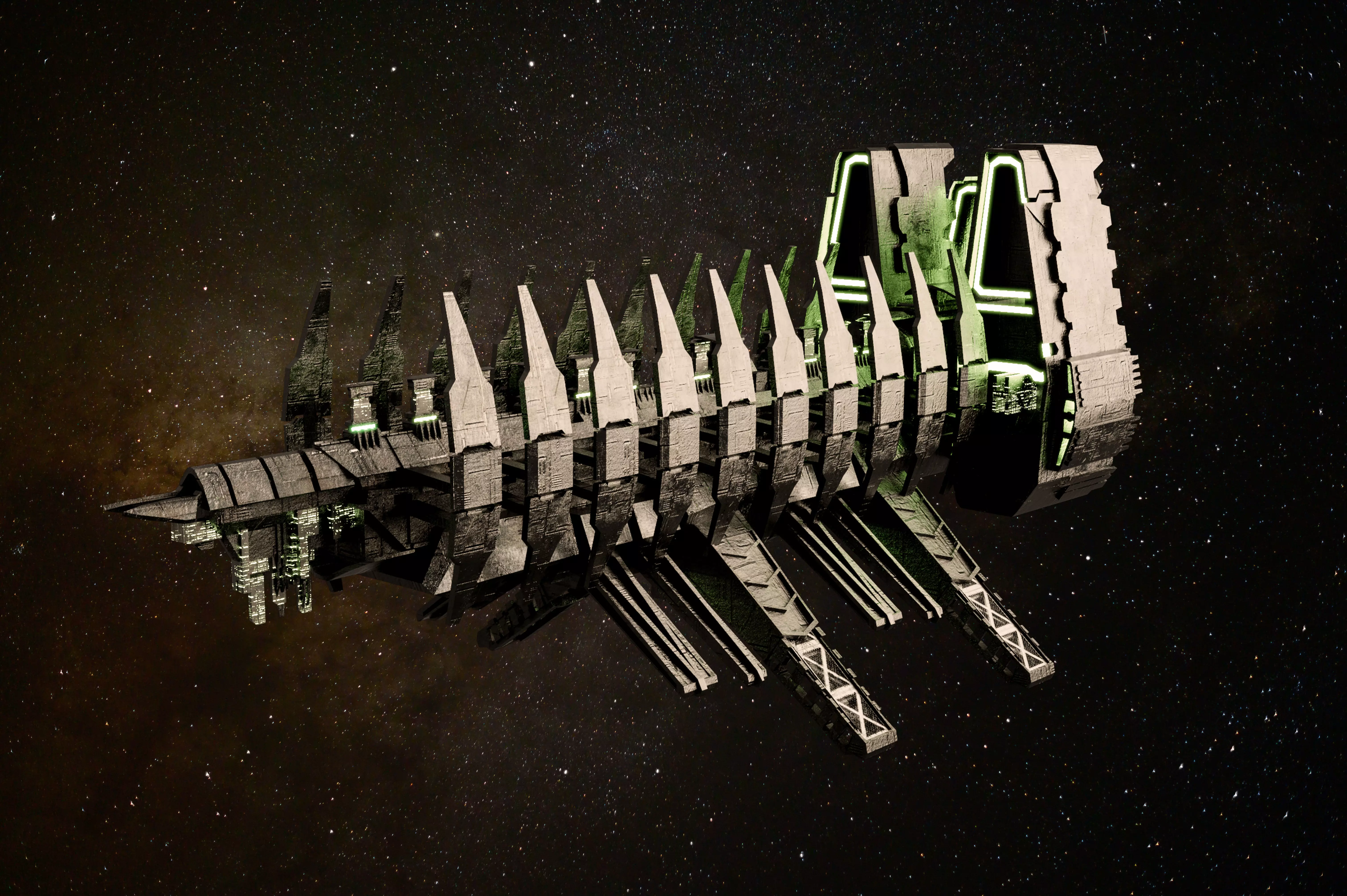 Ishimura - Dead Space 3D model_0