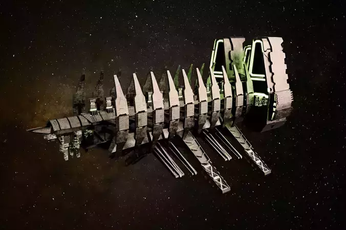 Ishimura - Dead Space 3D model