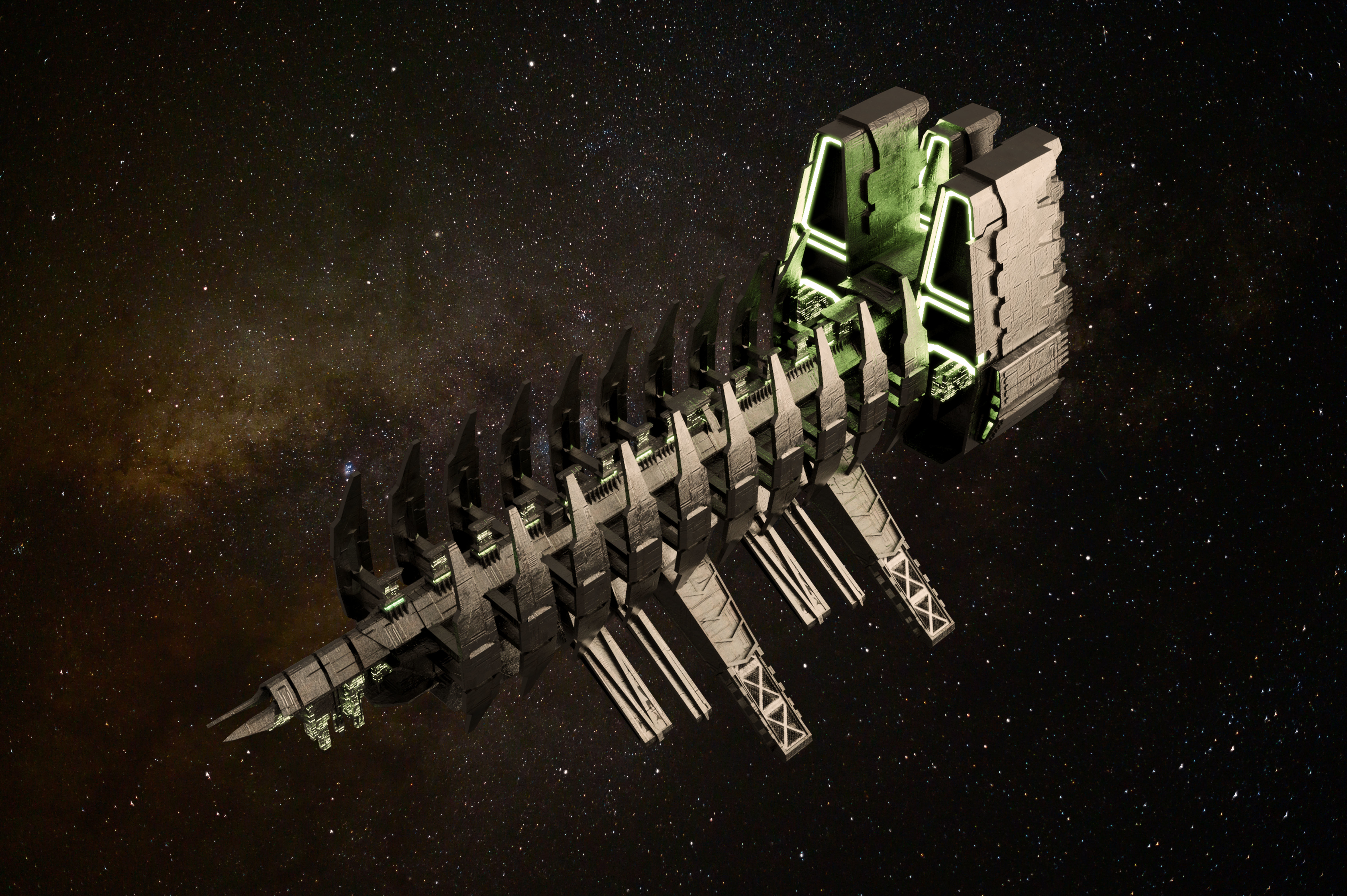 Ishimura - Dead Space 3D model_4