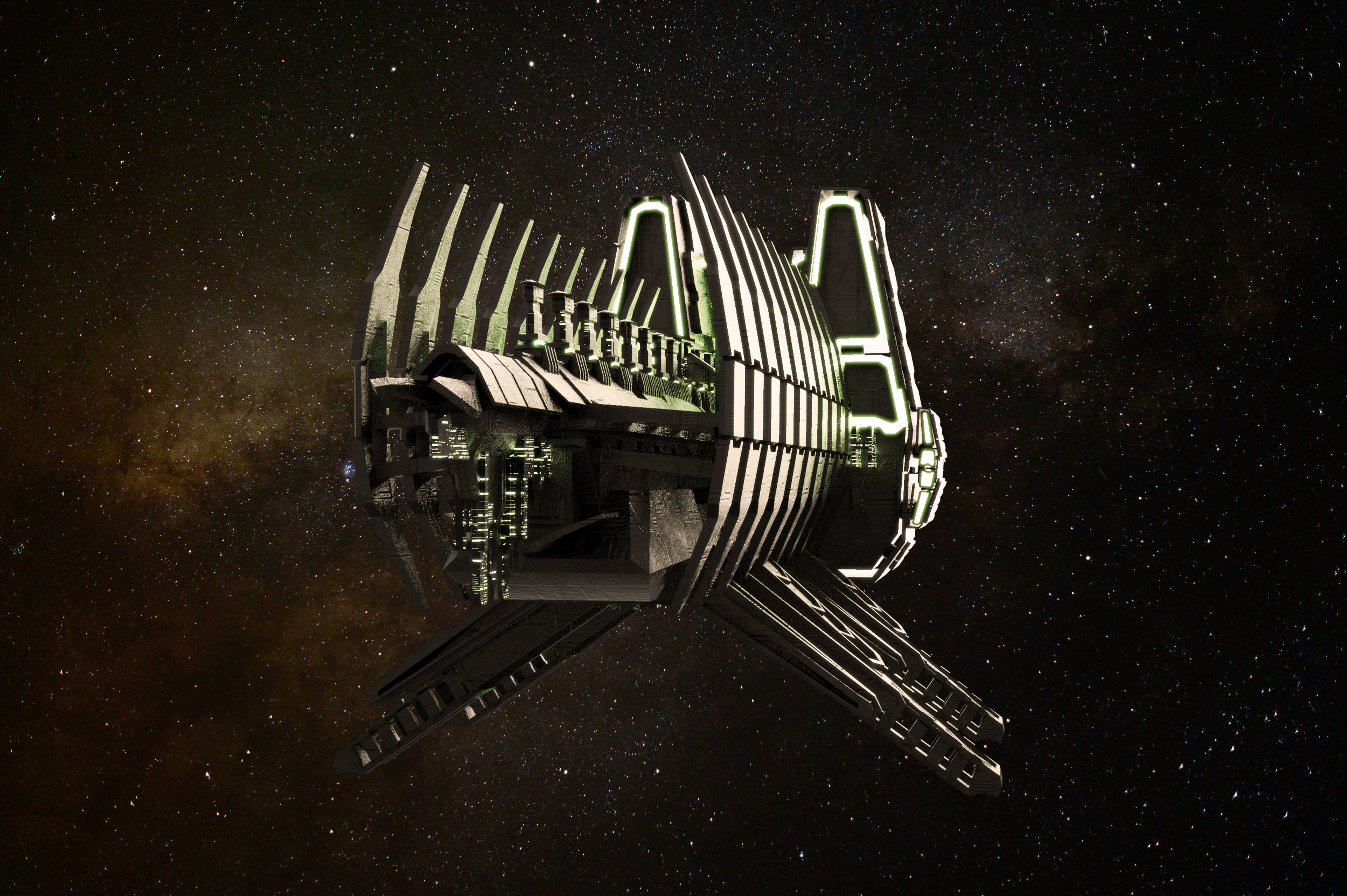 Ishimura - Dead Space 3D model_2