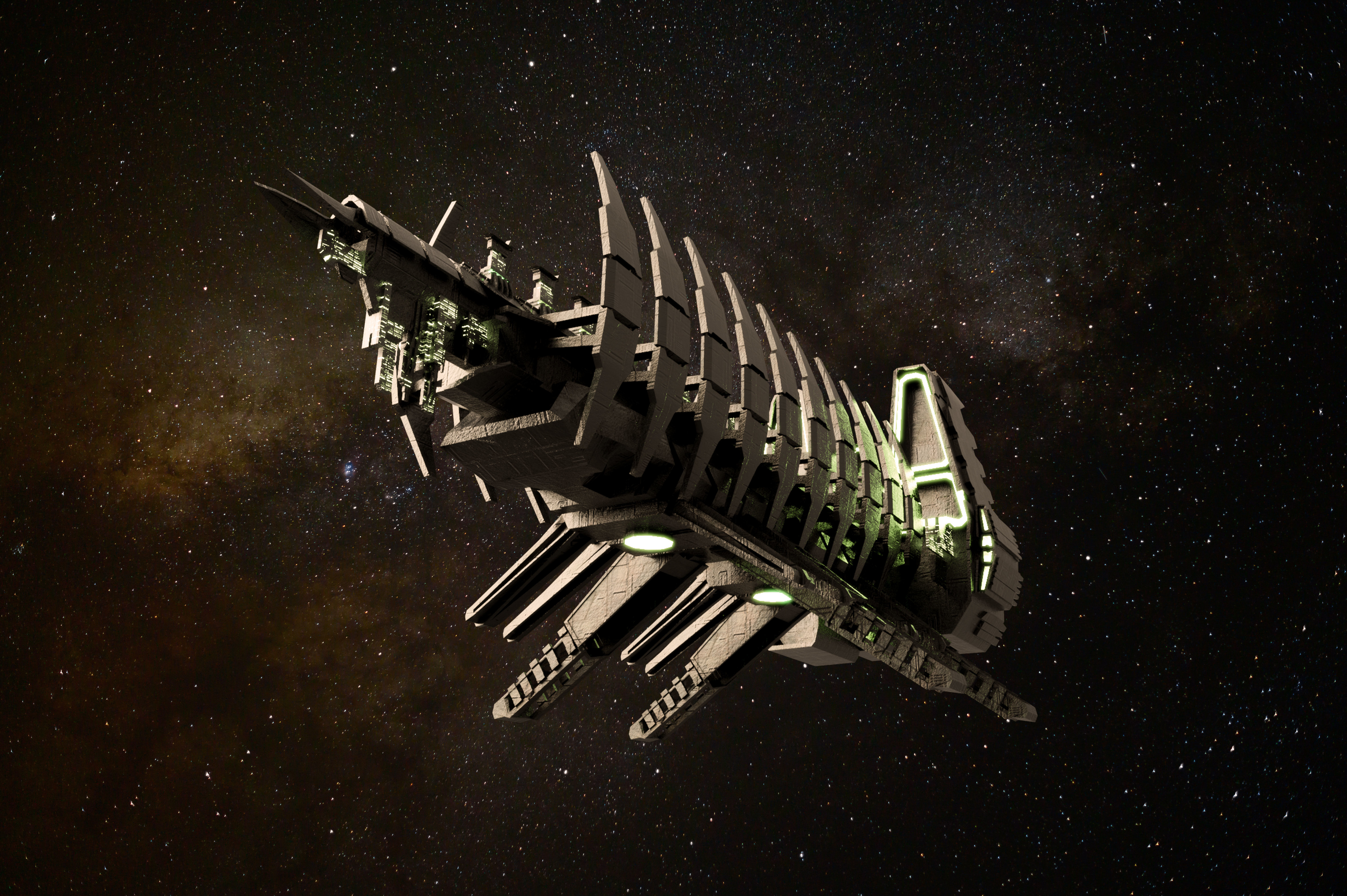 Ishimura - Dead Space 3D model_1