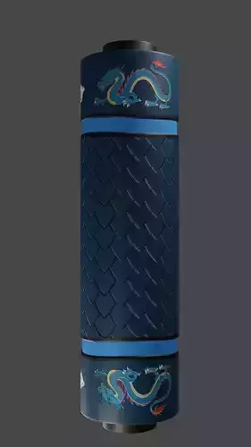 Dragon Scroll 3D model