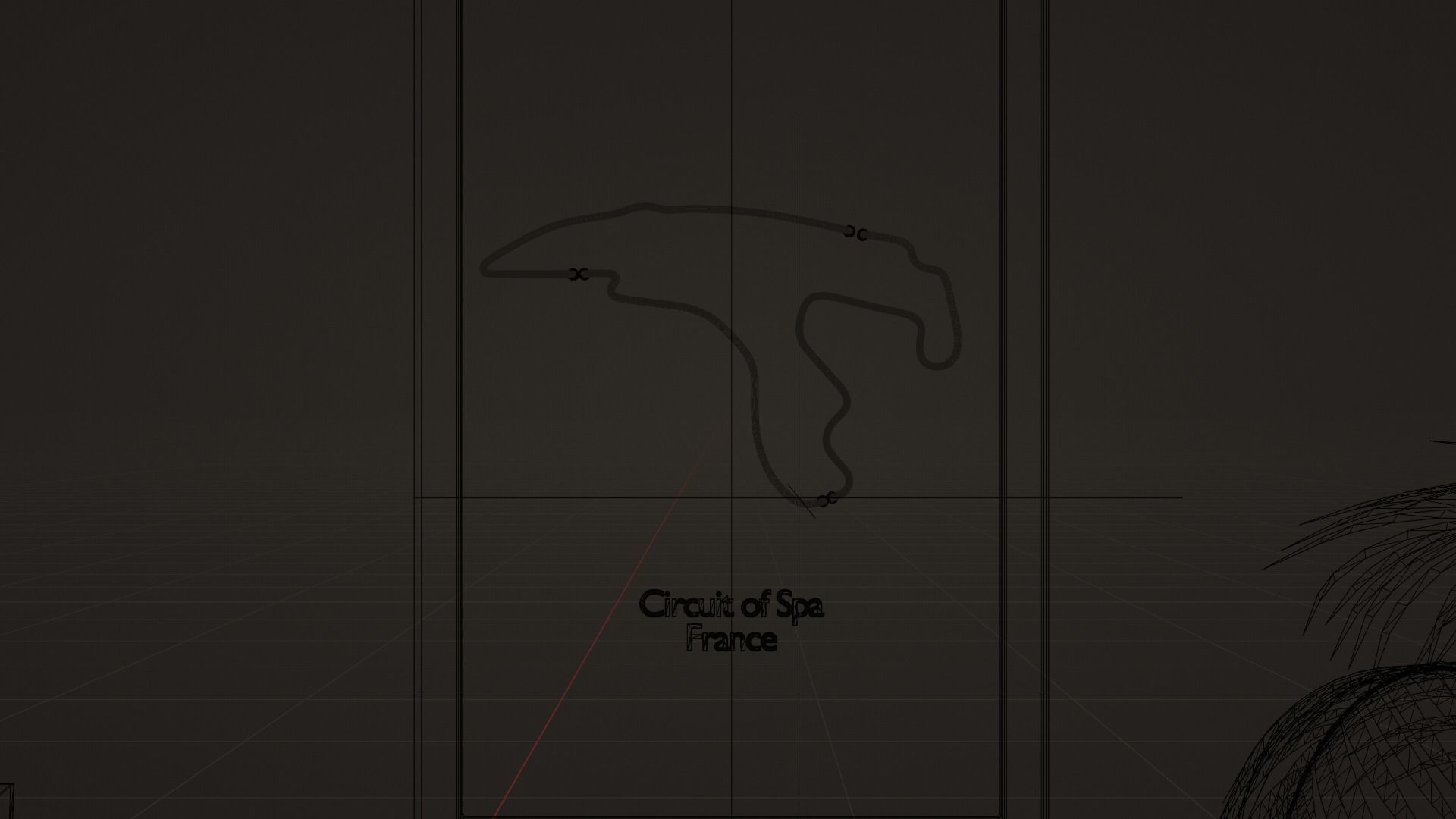 Neon 3D Model 18 - Race Track 3 - SPA 3D model_14