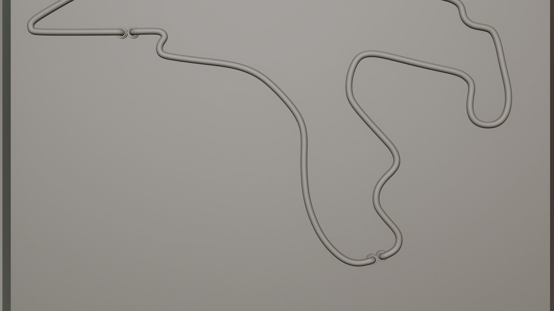 Neon 3D Model 18 - Race Track 3 - SPA 3D model_12