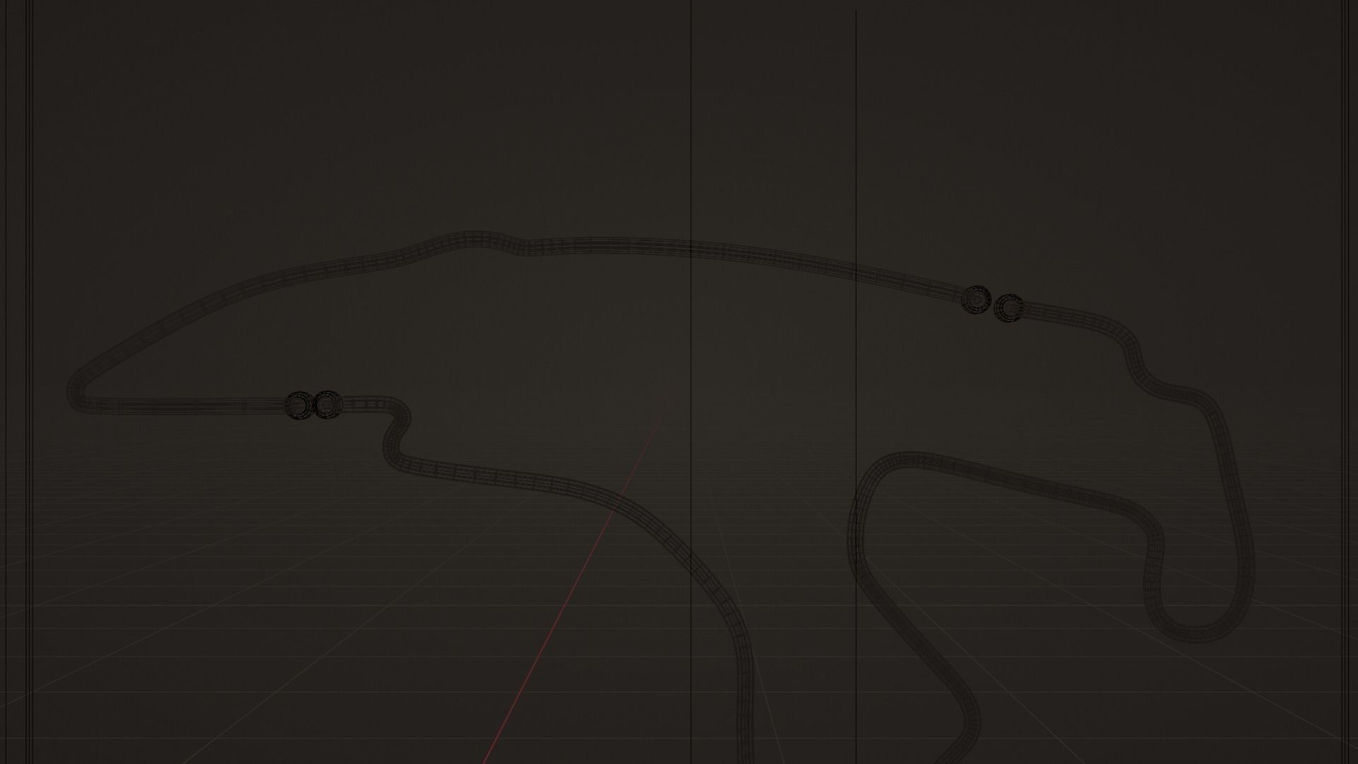 Neon 3D Model 18 - Race Track 3 - SPA 3D model_17