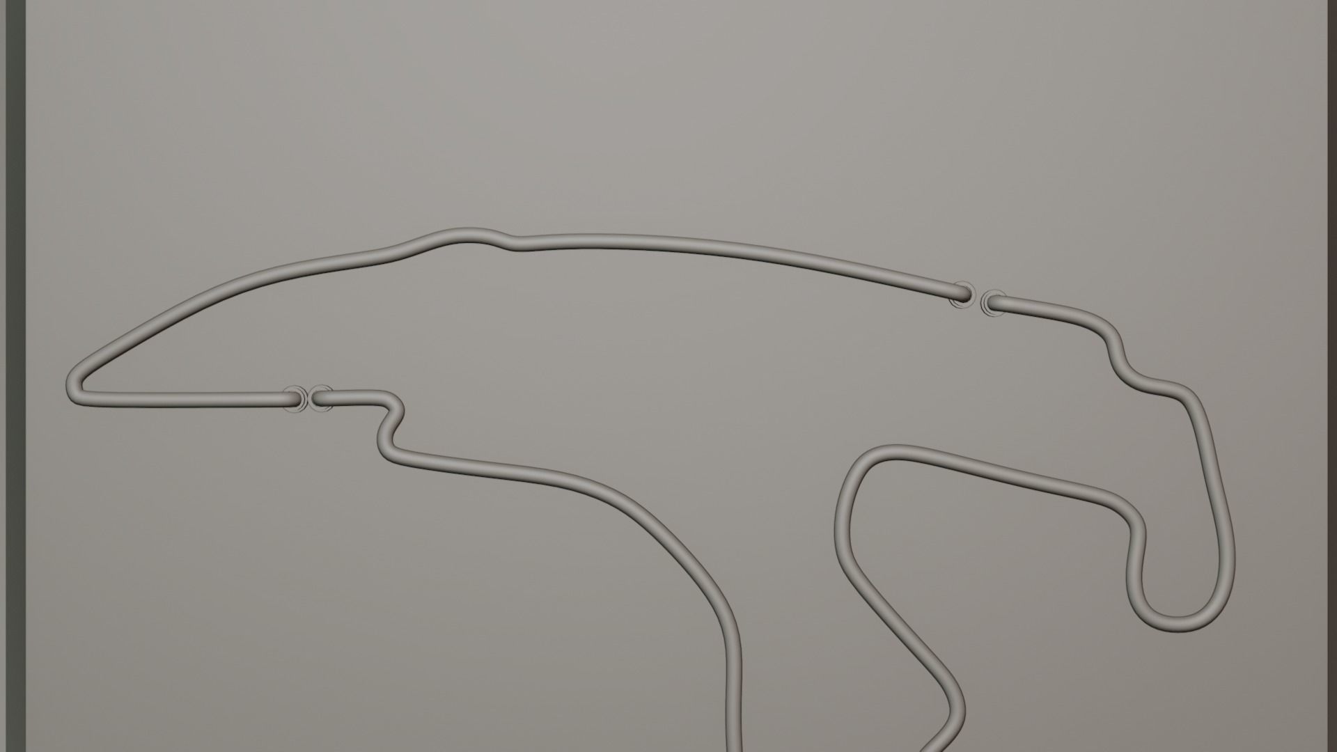 Neon 3D Model 18 - Race Track 3 - SPA 3D model_13