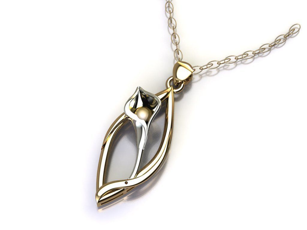 Pendant P 016 3D print model_6