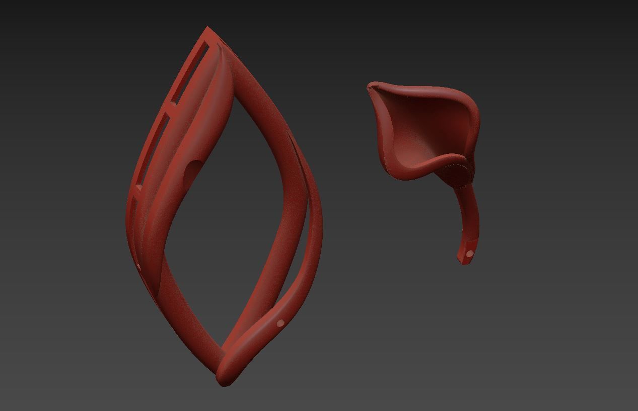 Pendant P 016 3D print model_9