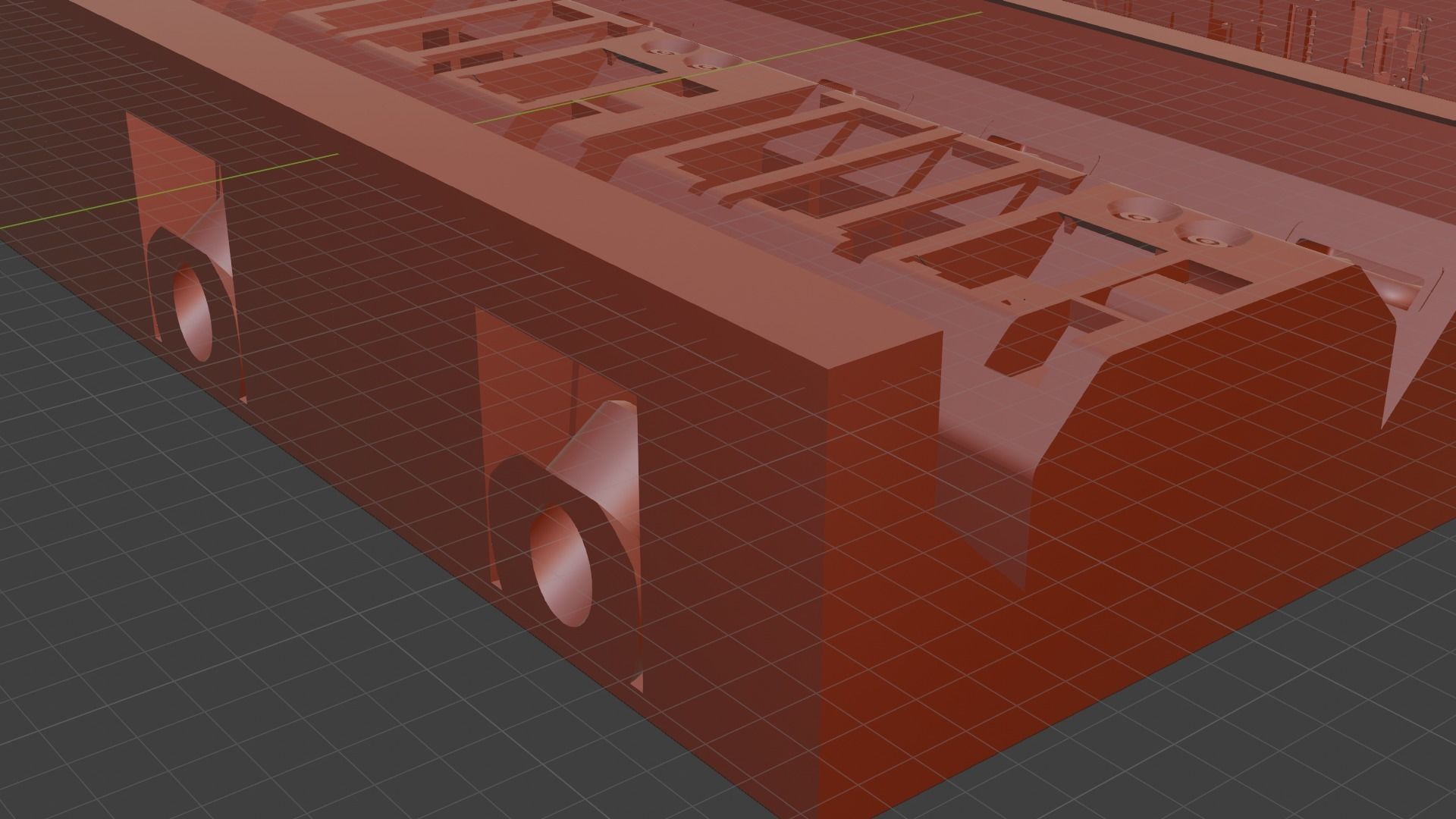 Sci-fi corritor creator kit 3D model_2