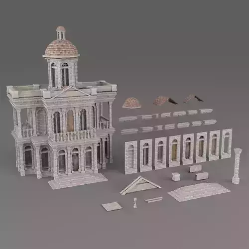 Town Hall - Modular urban building kit