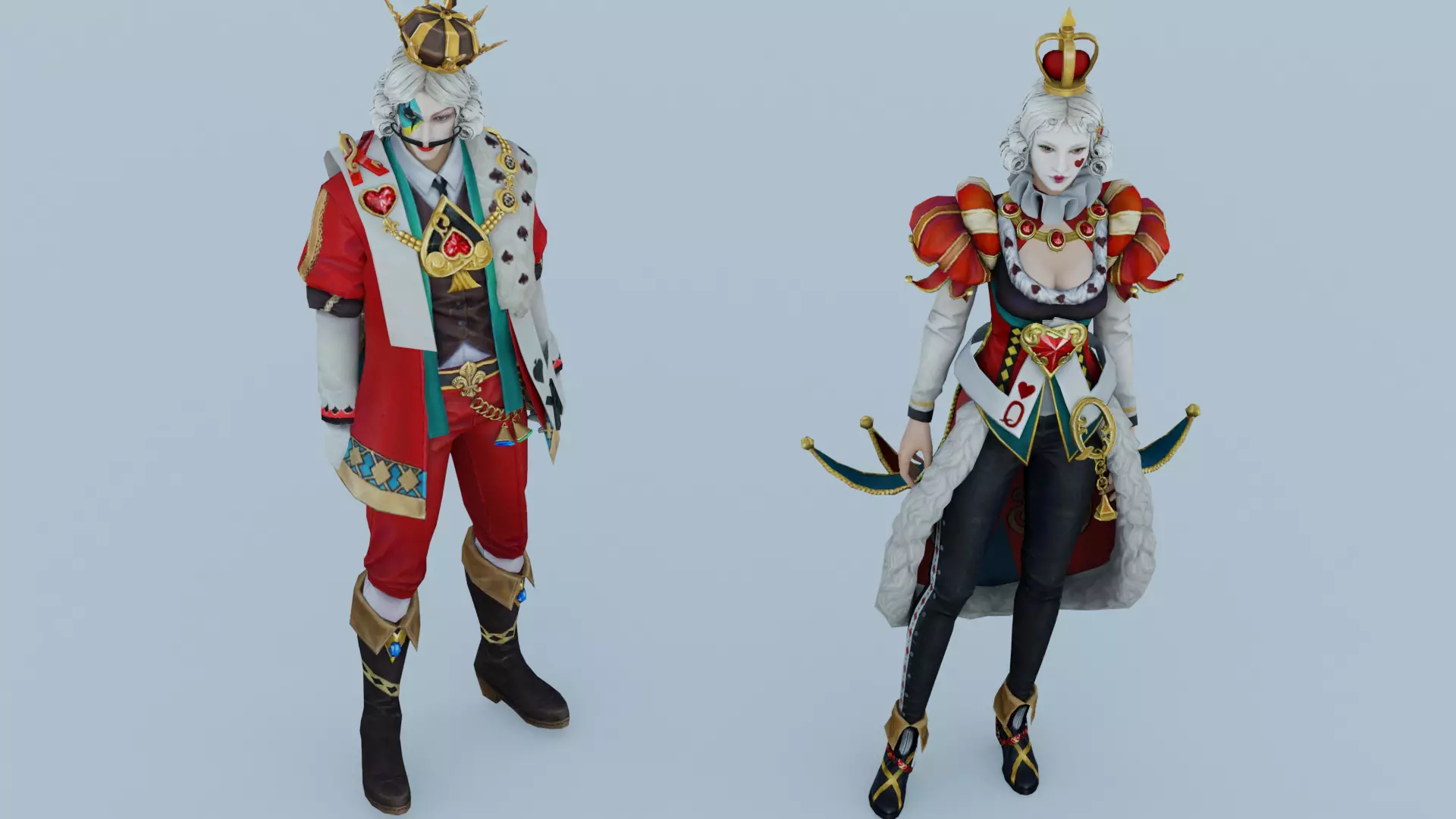 Palace of poker Crowned Spades Bundle Jeweled Hearts Bundle Free 3D model