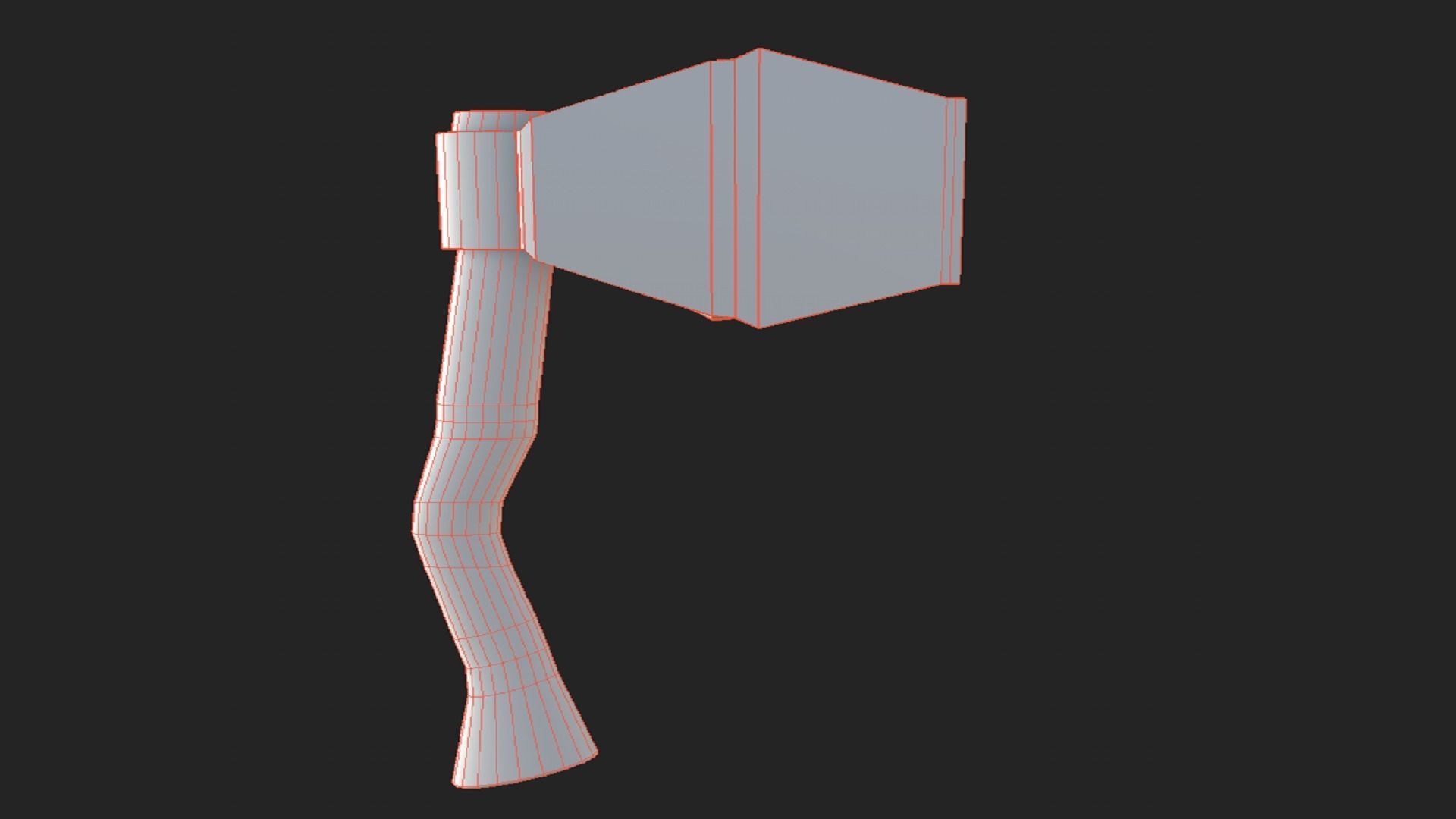 Stylized Axe Weapon PBR low-poly game ready 3D Model Collection_10