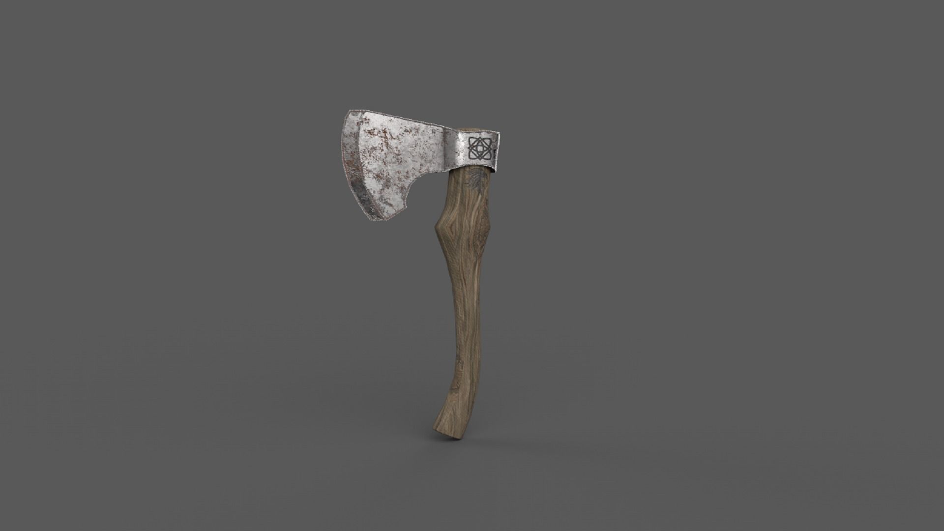 Stylized Axe Weapon PBR low-poly game ready 3D Model Collection_20