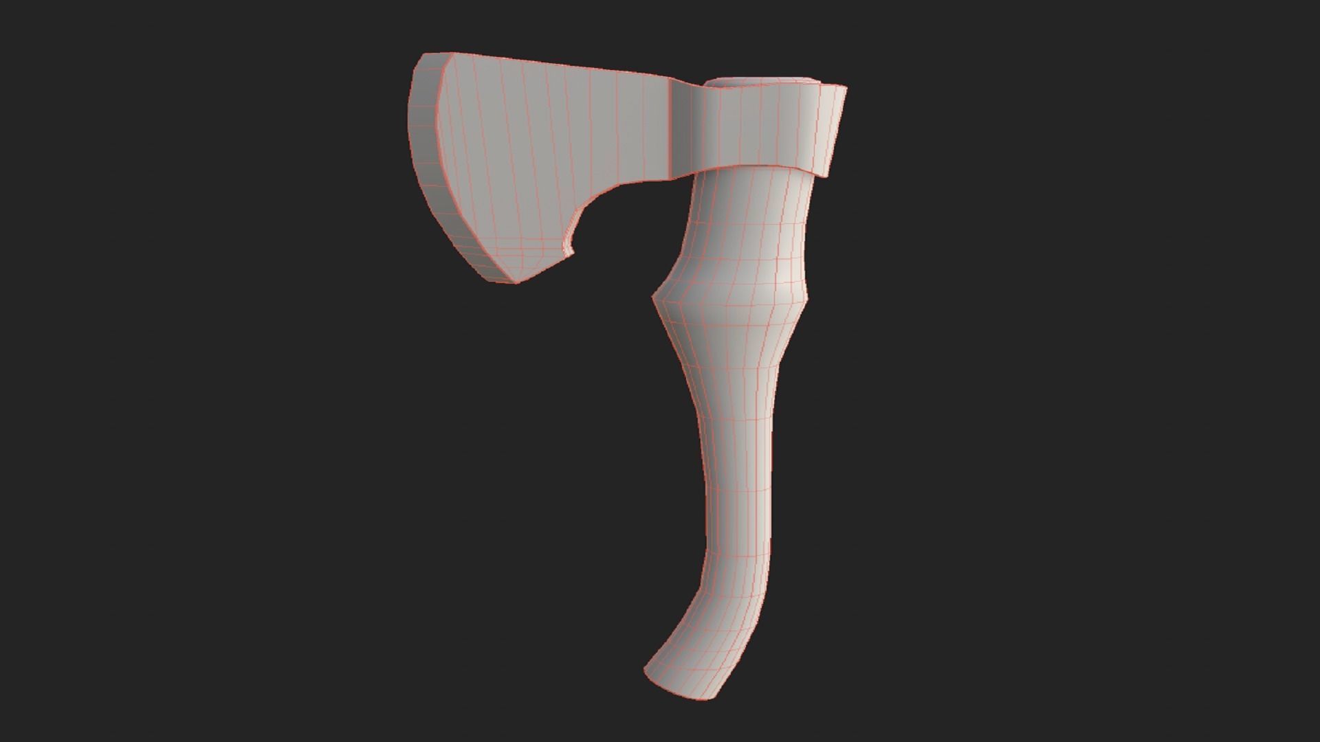 Stylized Axe Weapon PBR low-poly game ready 3D Model Collection_23
