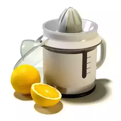 Juicer With Lemons