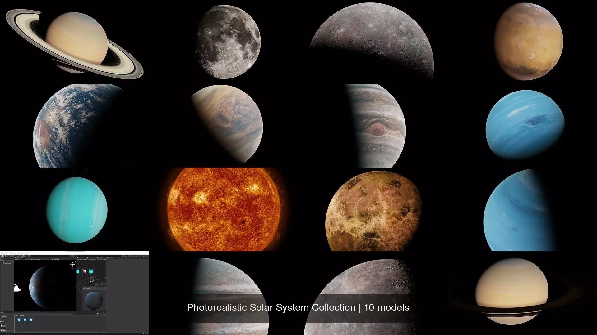 Photorealistic Solar System Collection _0