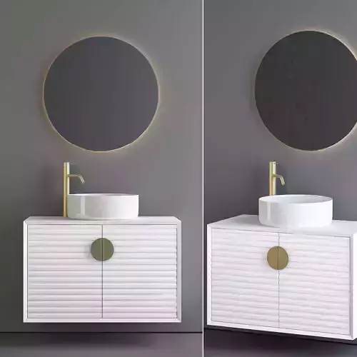 Modern Bathroom Cabinet  no 129