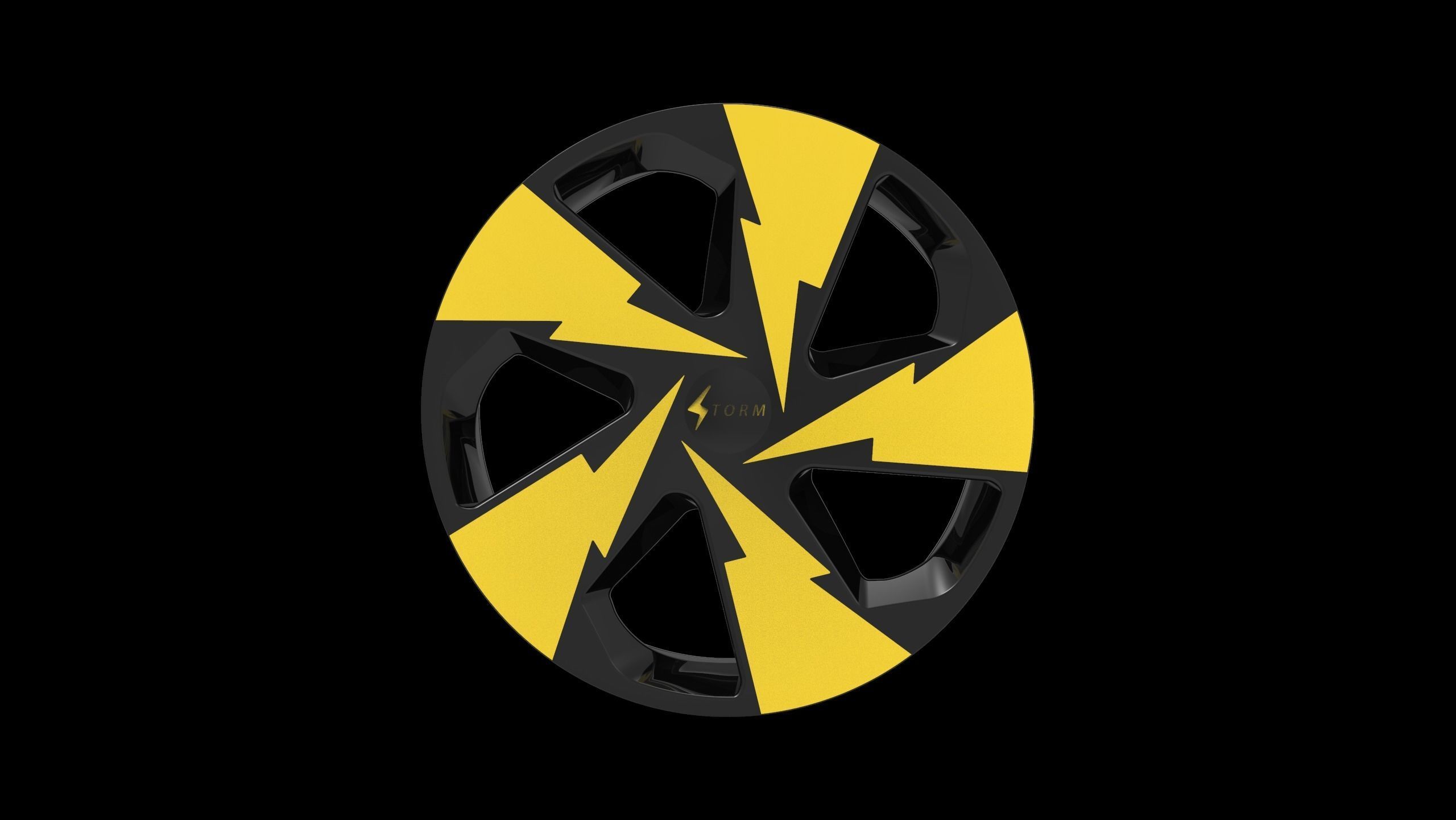 Wheel rim 3D model_14