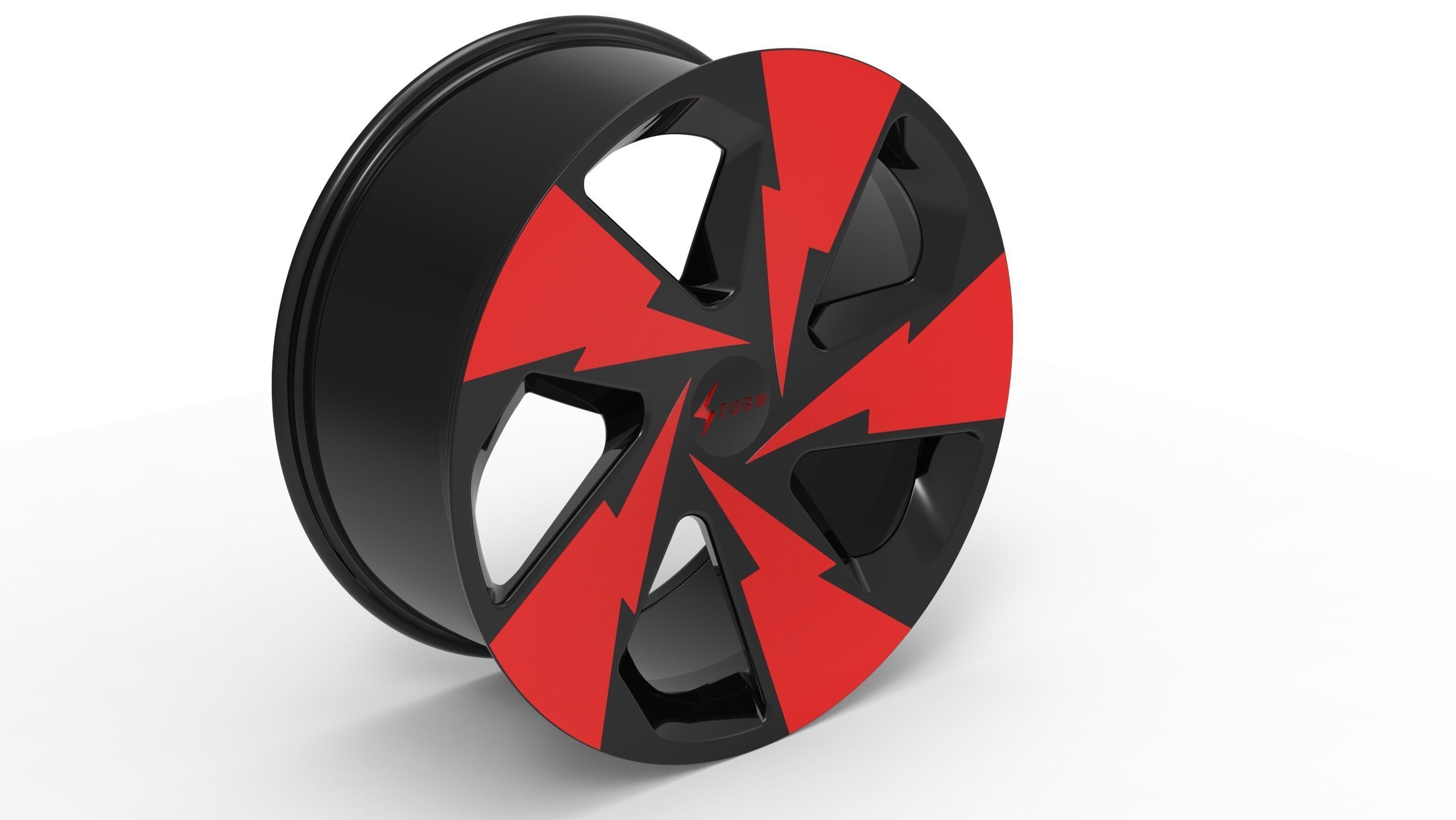 Wheel rim 3D model_18