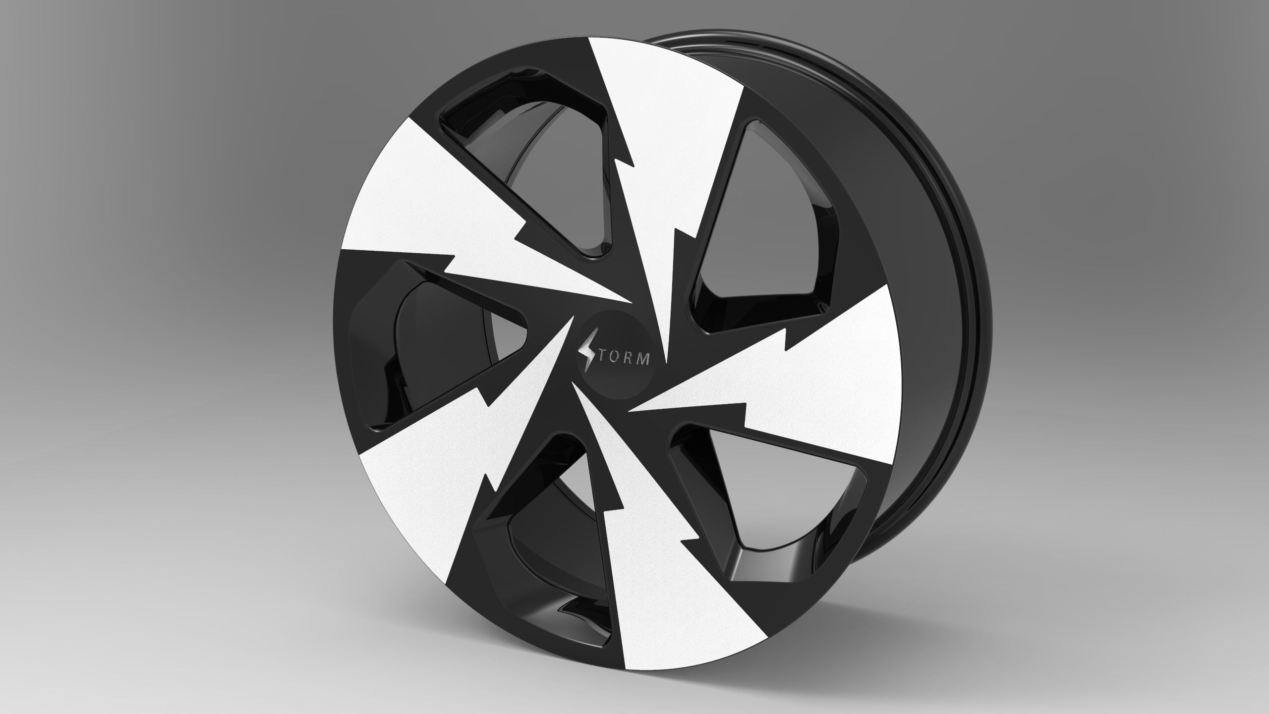 Wheel rim 3D model_10