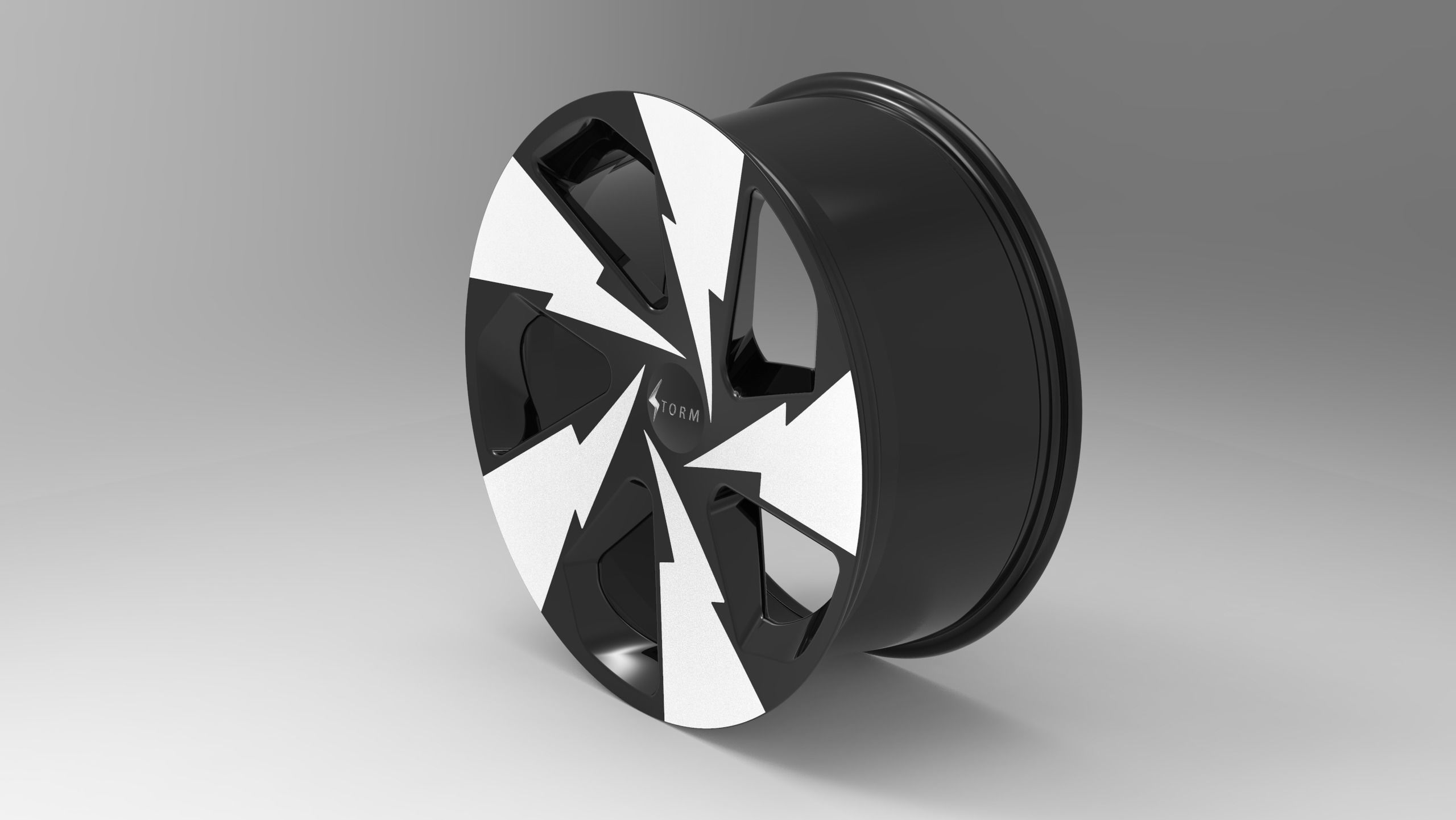 Wheel rim 3D model_6