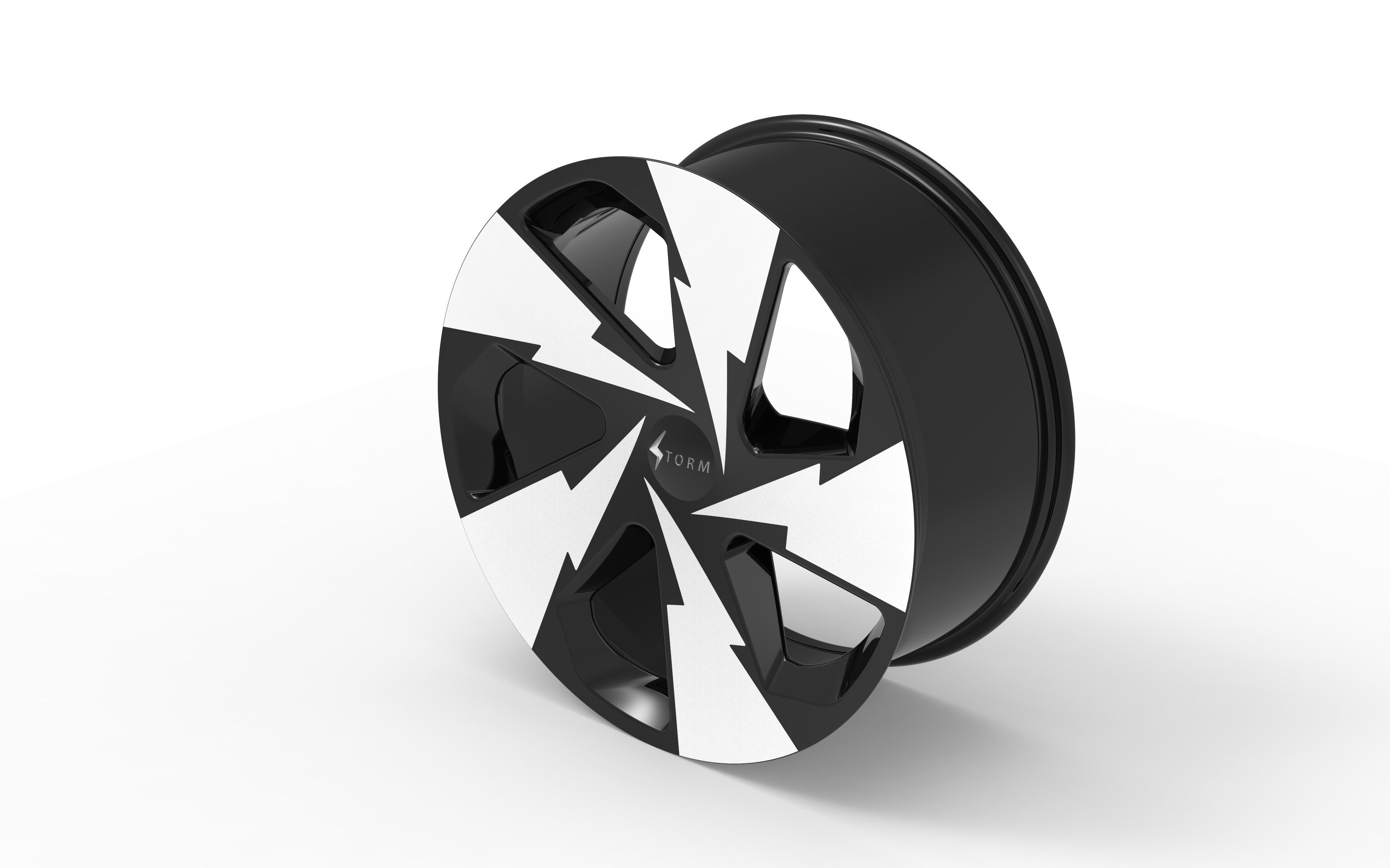Wheel rim 3D model_7