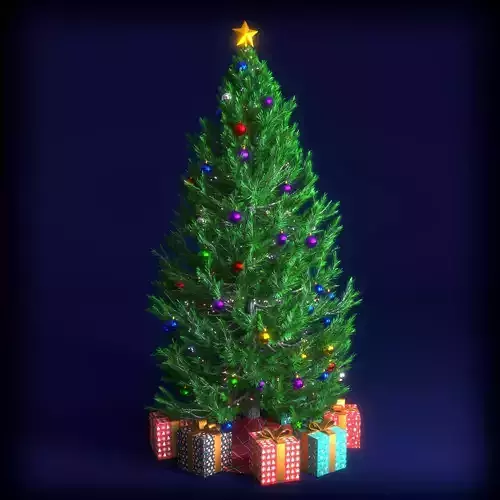Christmas Tree - Blender 3D model